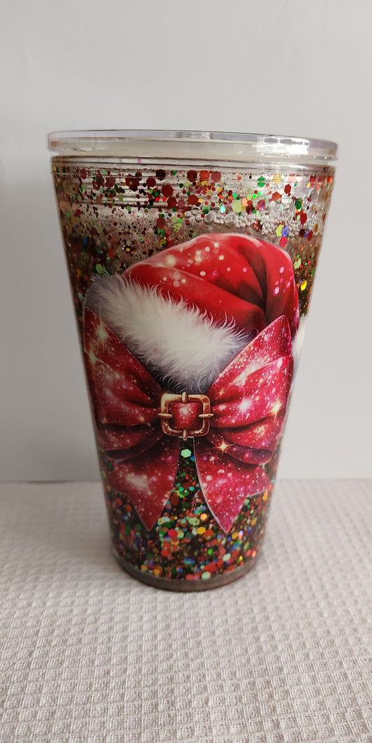 Snow globe tumbler